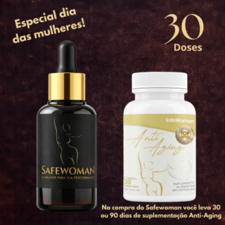 Safewoman - 30 Doses Especial Dia Internacional das Mulheres