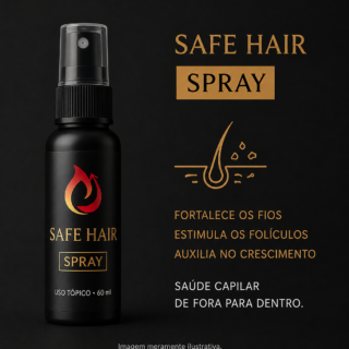 SAFE HAIR SPRAY- EM BREVE LANÇAMENTO